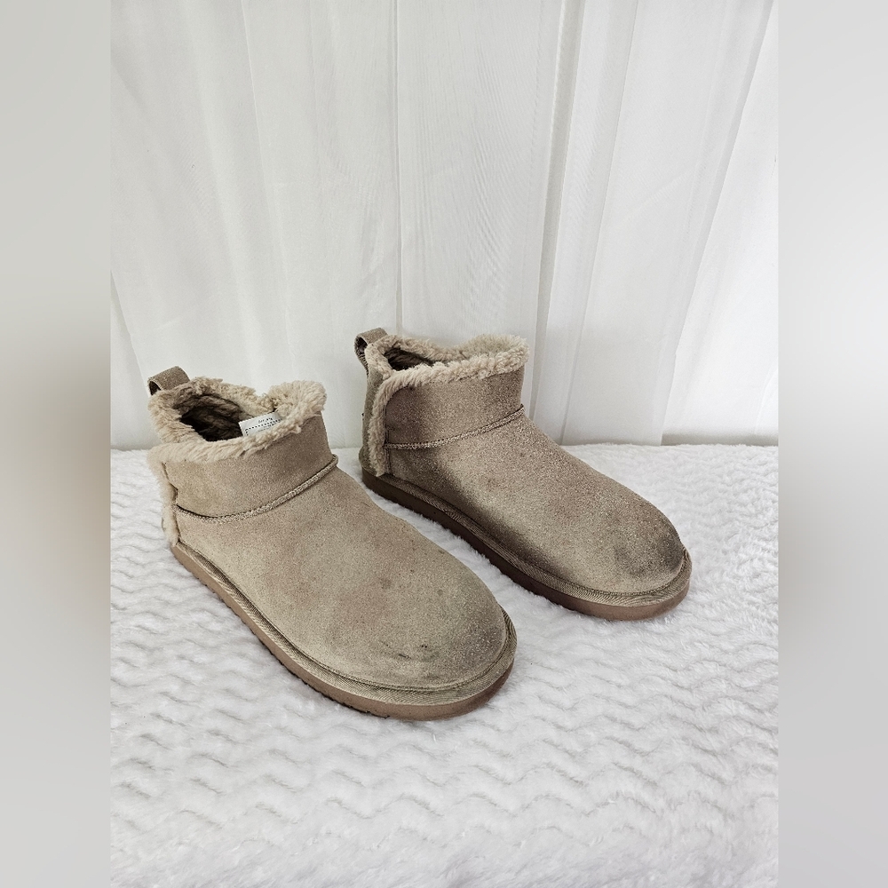 Koolaburra By UGG Koola Ultra Mini Fur Boot Size 10